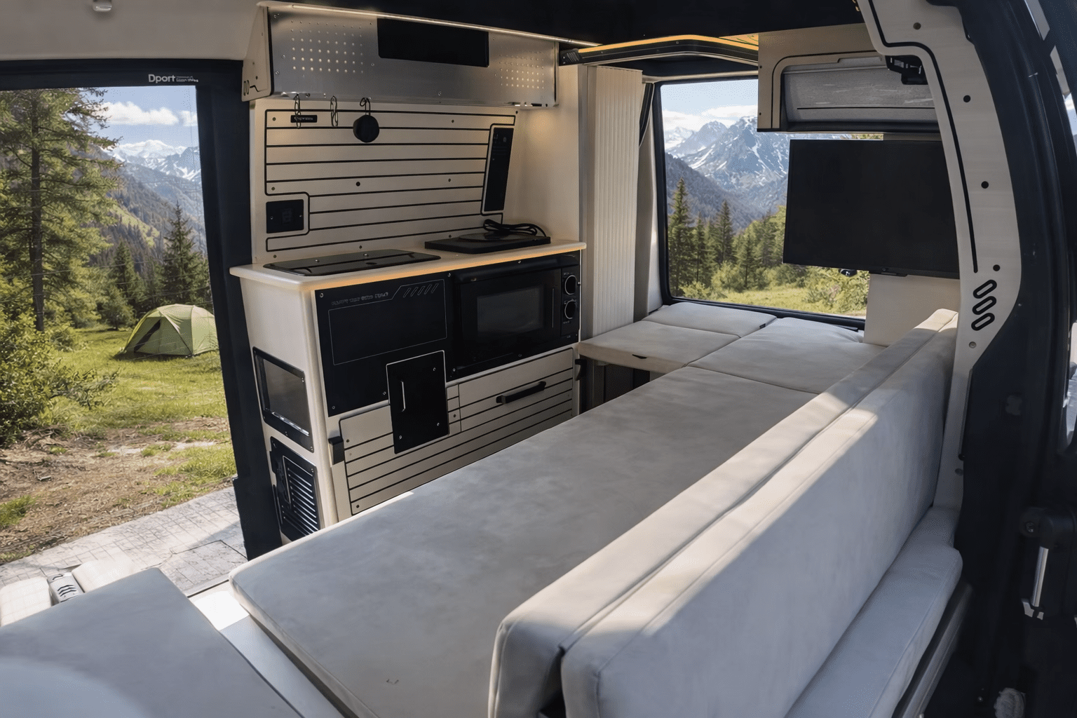 디파트 캠핑카 -실내모습